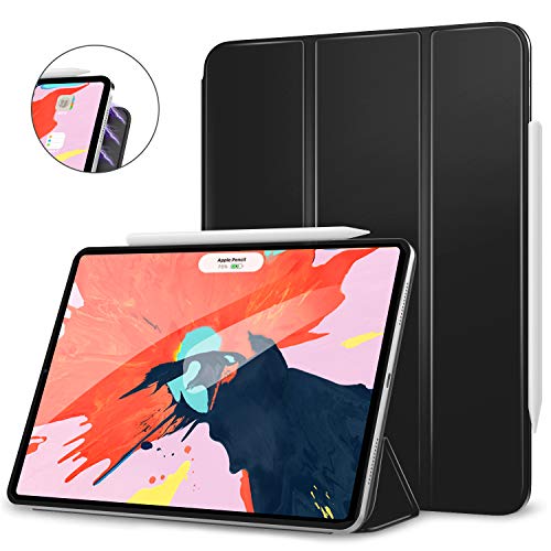MoKo Smart Folio Case Fit iPad Pro 12.9" 2018 - [Support Magnetically Attach
