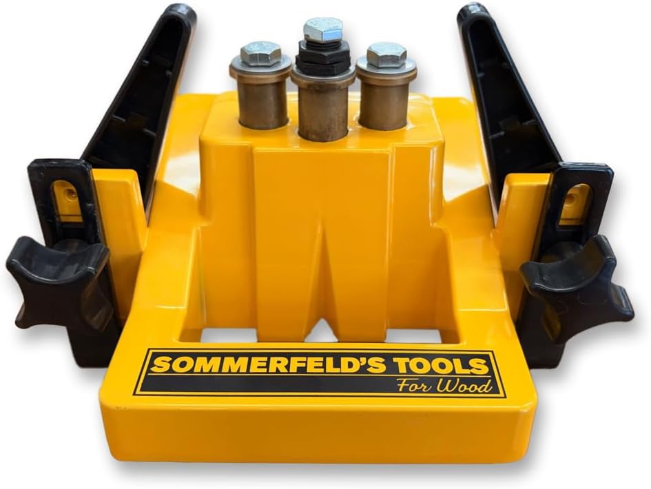 Sommerfeld's Hinge Boring Jig Router Accessory Woodworking Tool