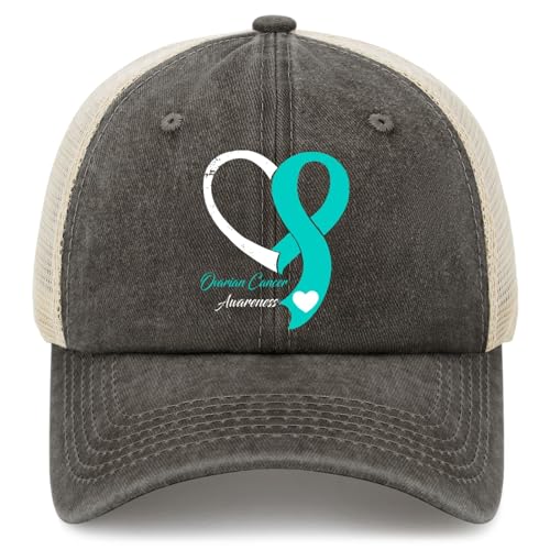 Ovarian Cancer Awareness Hats Gifts for Womens