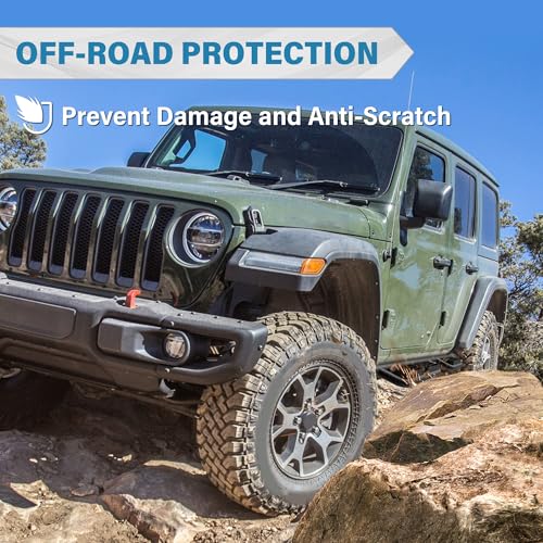 Estribos laterales para Jeep Wrangler JL 2018-2026 miniatura 4