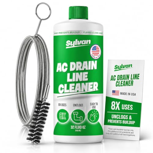 Sylvan Hills AC Drain Line Cleaner 32 Oz 12 Month...