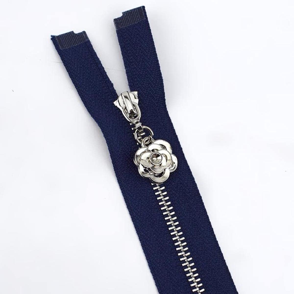 Estrattore Ziper, fissatore di cerniere, Sliders Zipper,Sewing Zips,Ended Zip Fasteners,2/5pcs 3# Metal Zipper 20/25/30/40/50/60/70cm Auto Lock Close&Open Zip