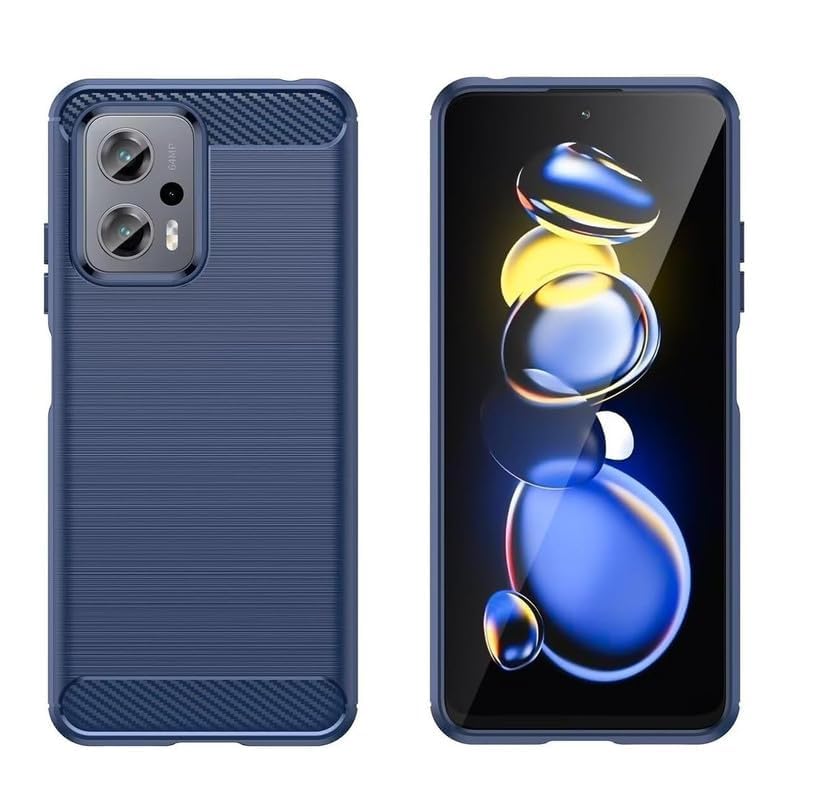 Image of Basic Case for Mi Redmi K50i (Carbon Fibre Blue)