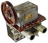drehkonsole t5  Historischer Röhrentuner mit 2-Fach-Drehko, mit Riemenrad ID17782