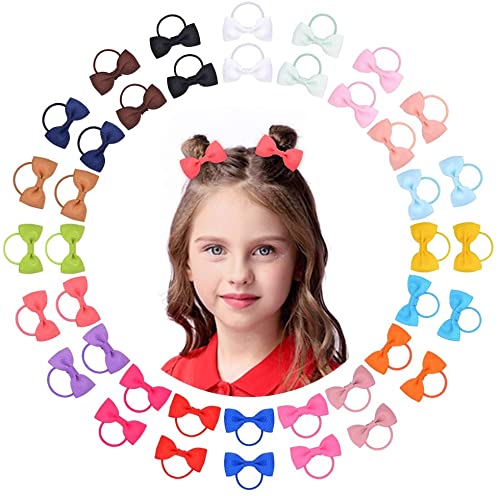 Momisy Girls Bow shape Hair Tie Rubber Bands Style Ponytail Holder, Small, Multicolour - 8 Pieces (B09KCCRWX1) Amazon Price History, Amazon Price Tracker