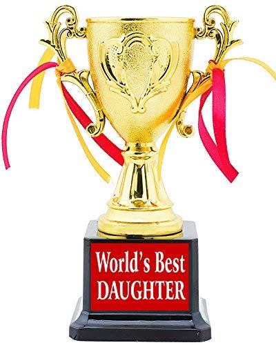 rophy Gift for World's Best Daughter Trophy Daughter Birthday Trophy Trophy (6.5-Inch)-picture-28