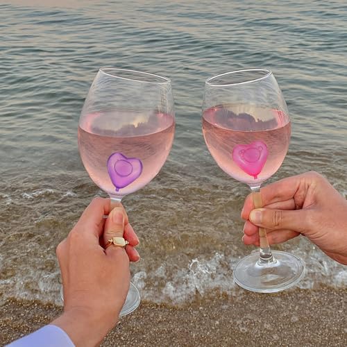 Molde reutilizable para cubitos de hielo forma corazón 20 pcs miniatura 5