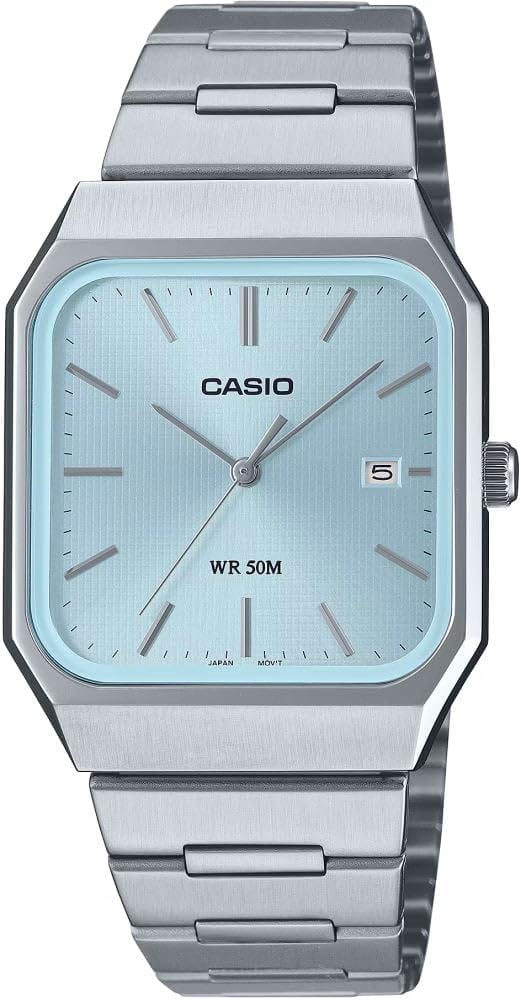 Casio カシオ　MTP-B185D-2A2V 腕時計　アイスブルー Amazon | Casio Enticer メンズ MTP アナログ腕時計, ブルー, アナログ