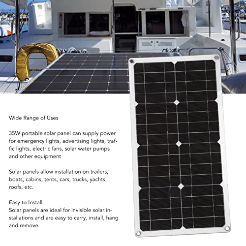 USB Charger, Lightweight Thin Design for Vehicles Boats, Easy Install, Wide of Uses