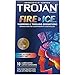 Trojan Fire & Ice Dual Action Lubricated Condoms - 10 Count