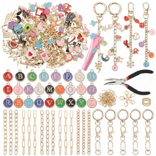 Kit fabrication porte-clés Bemonew pour ne plus perdre vos accessoires avec clips et pinces robustes