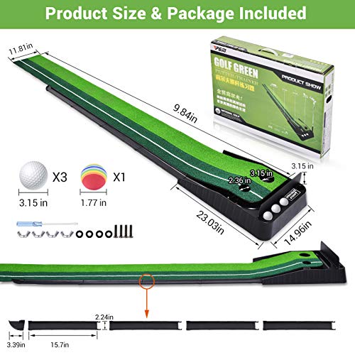 Juego-de-Bolas-plasticas-de-Entrenamiento-de-Golf-de-50-Bolas-de-Golf-Wiffle-Huecas-de-5-Pulgadas-de-Flujo-de-Aire-para-Campo-de-practicas-practica-de-Swing-Uso-en-el-hogar-Blanco