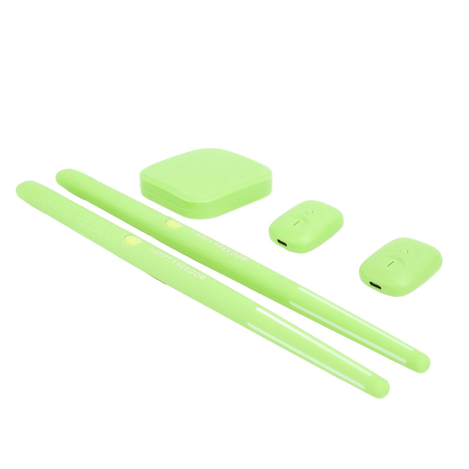 Set di Batteria Elettrica Virtual Air Drum, Bacchette Elettriche Bacchette per Batteria Ad Aria, Strumento per Strumenti a Percussione con Bacchette Ritmiche Rock Beat (GREEN)