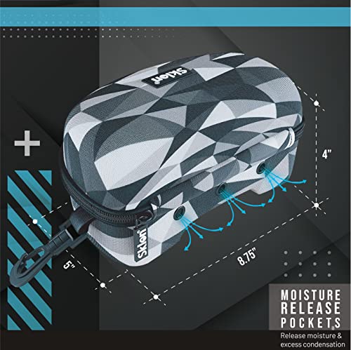 image for Sklon Ski and Snowboard Goggle Case - Holder for Glasses Made to Prote