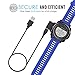 MoKo Garmin Fenix 3 HR Cargador, Sincronización de Datos USB Charging Clip...