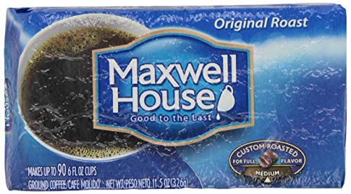 Image of Maxwell House Original Ground Coffee, 11.5-Ounce Cannister (Pack of 3)