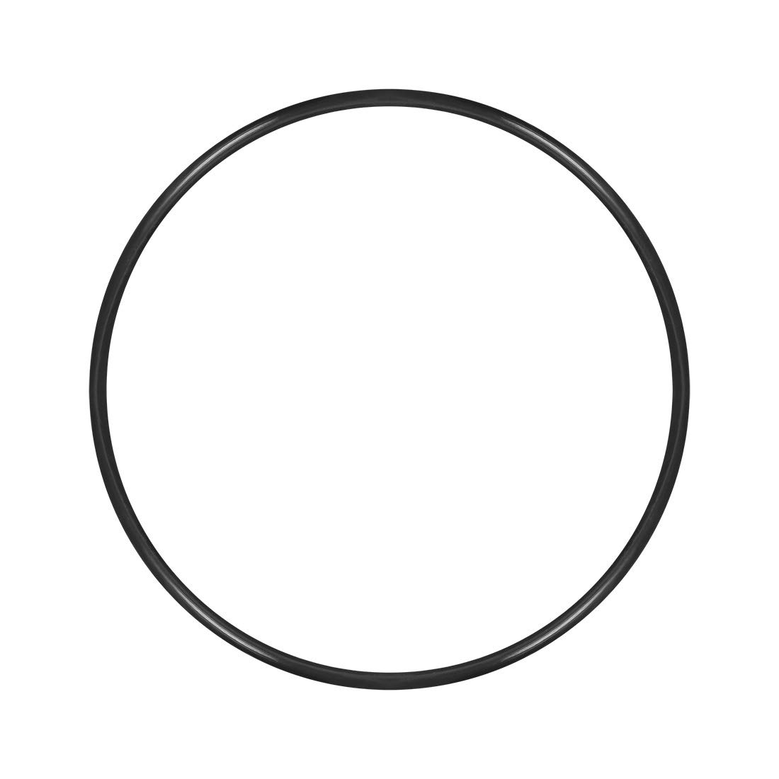 sourcing map O-Ringe Dichtung 136 mm x 141,3 mm x 2,65 mm Metrische Nitrilkautschuk Dichtungsringe Rund Gummidichtung für Sahnespender Poolpumpe Schnellkupplung Umfülladapter