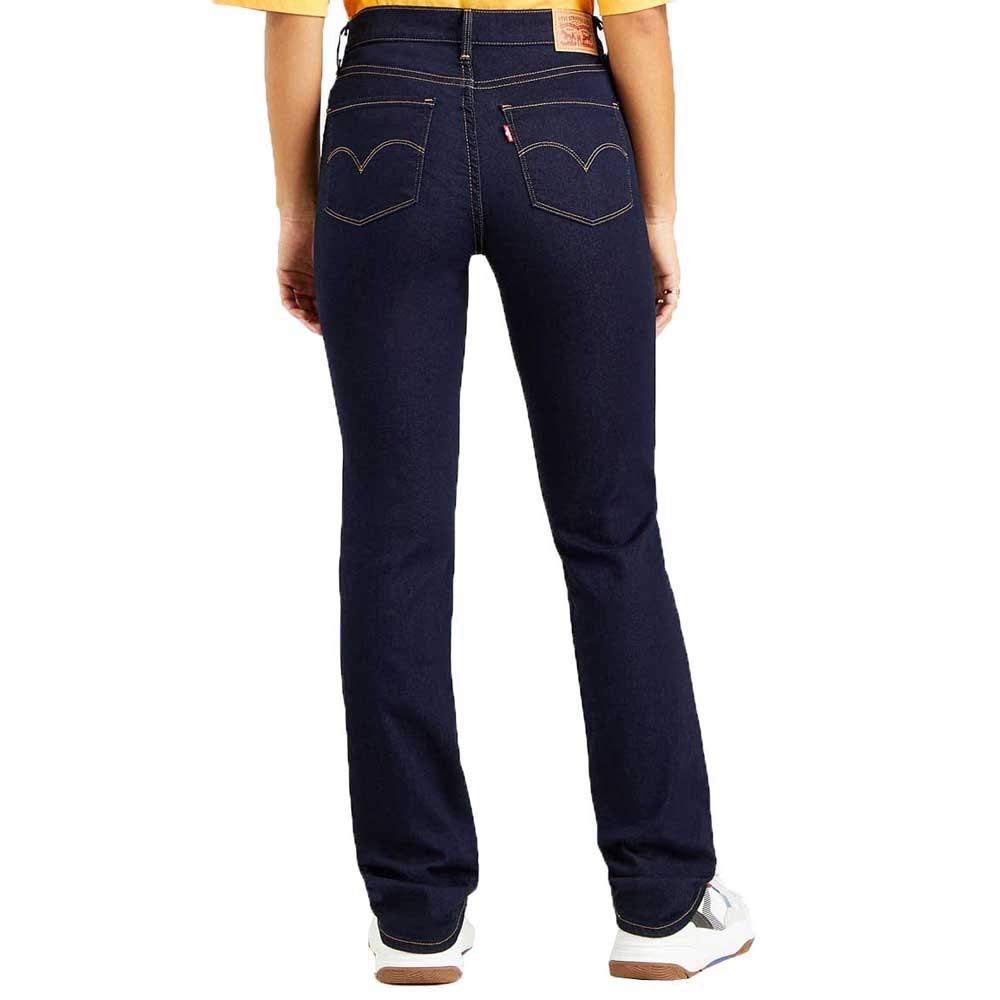 Levi's Damen Jeanshose 314 Shaping mit Stretch-Anteil, Straight Fit, Blau (Darkest Sky), W32/L30