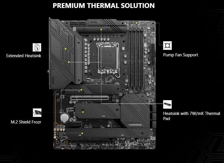Micro Center Intel Core i9-12900K 16 Cores up to 5.2 GHz Unlocked Desktop Processor with Integrated Graphics Bundle with MSI MAG Z790 Tomahawk WiFi DDR4 Gaming Motherboard - Image 5