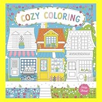LITTLE COZY: Little Shops, Houses, and Landscapes to color (Italian Edition) B0F621Z8D6 Book Cover