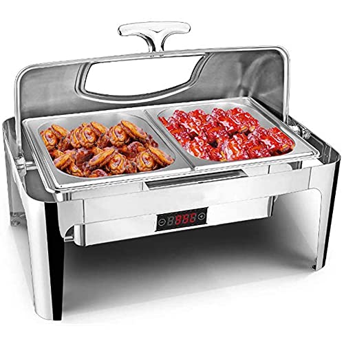 Estufa Buffet eléctrica con horno visual y pantalla digital 9L
