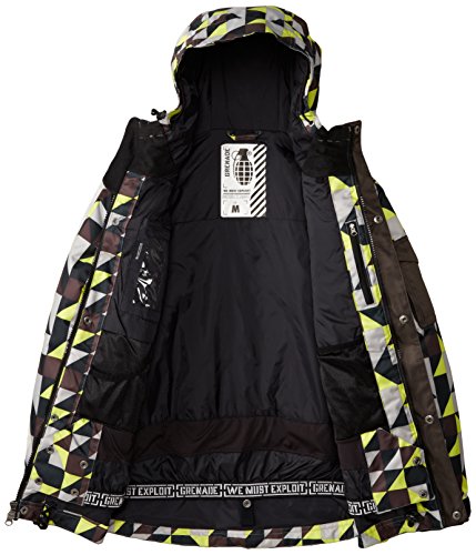 Grenade Boys G-Squared Jacket, Small, Lime