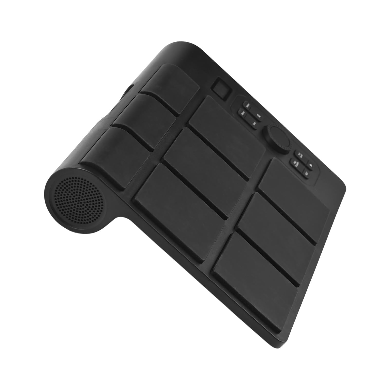 Kavolet Set di Batteria Elettronica Portatile Pratica Family Jam Session Display LCD Kit di Batteria con Doppio Altoparlante Pad per Elettrica
