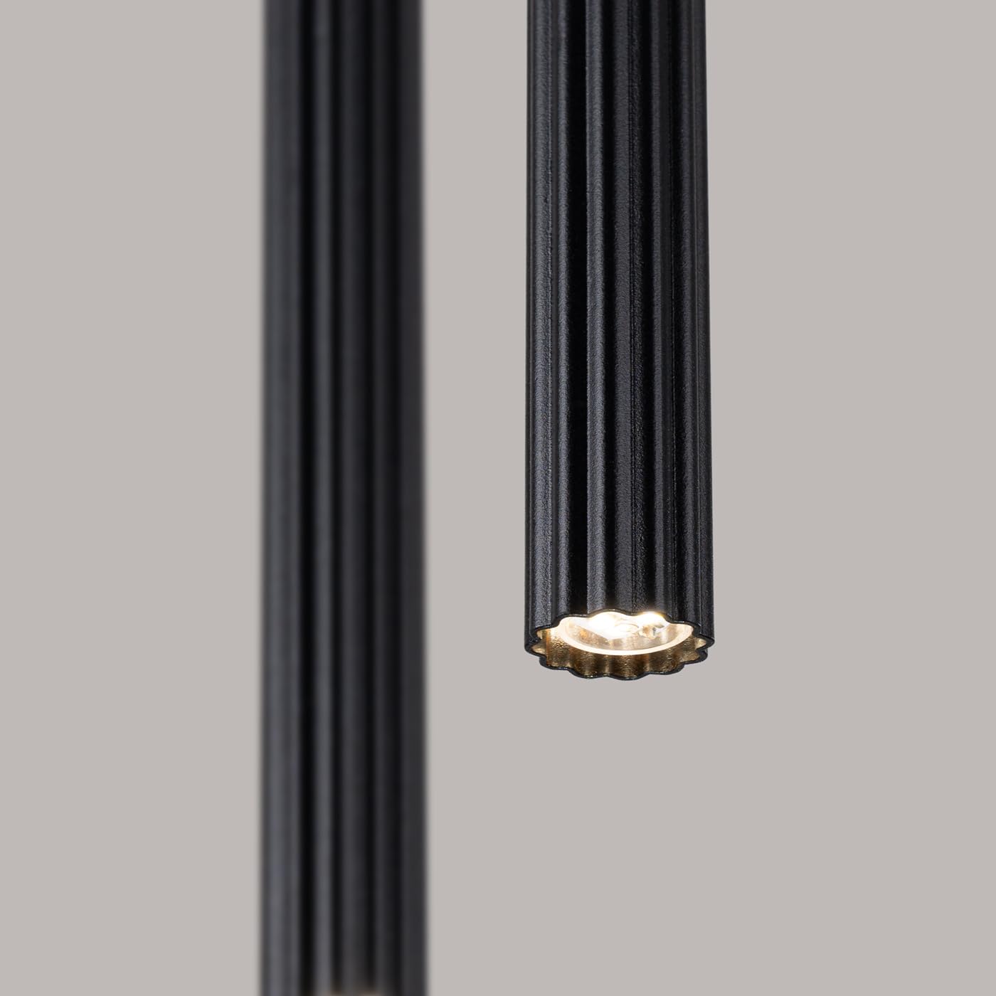 SOLLUX lighting Lámpara Colgante - Lámpara de Techo Acero - 1 Pantalla - Bombilla LED - Negro Arche
