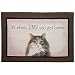 WHAT ON EARTH Funny Doormat - It's About Time You Got Home Cat Rug