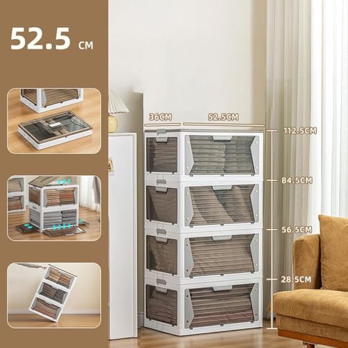 Armoire de rangement empilable 3 niveaux extensible pour dortoir - 3