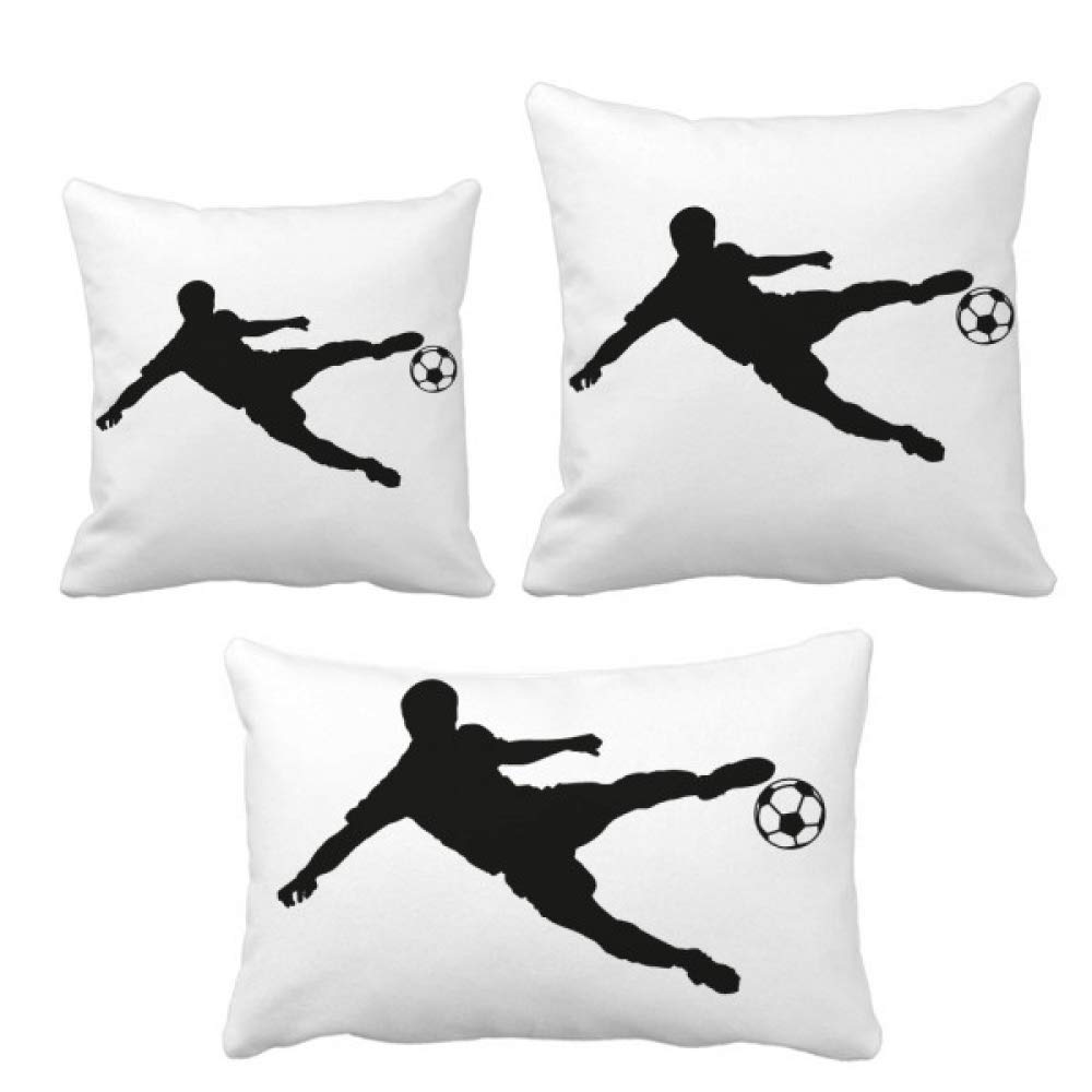 Coussin de football silhouette DIYthinker idéal pour soirée match