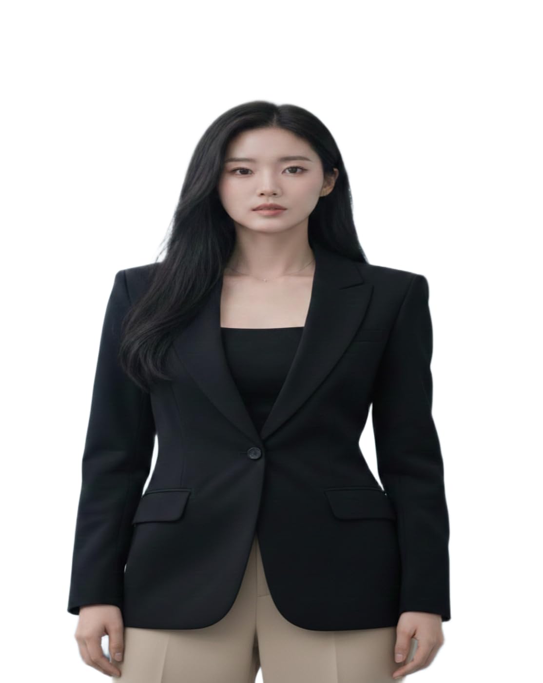 new-18 Women Formal Blazer | Solid Black Professional Workwear Coat-picture-24