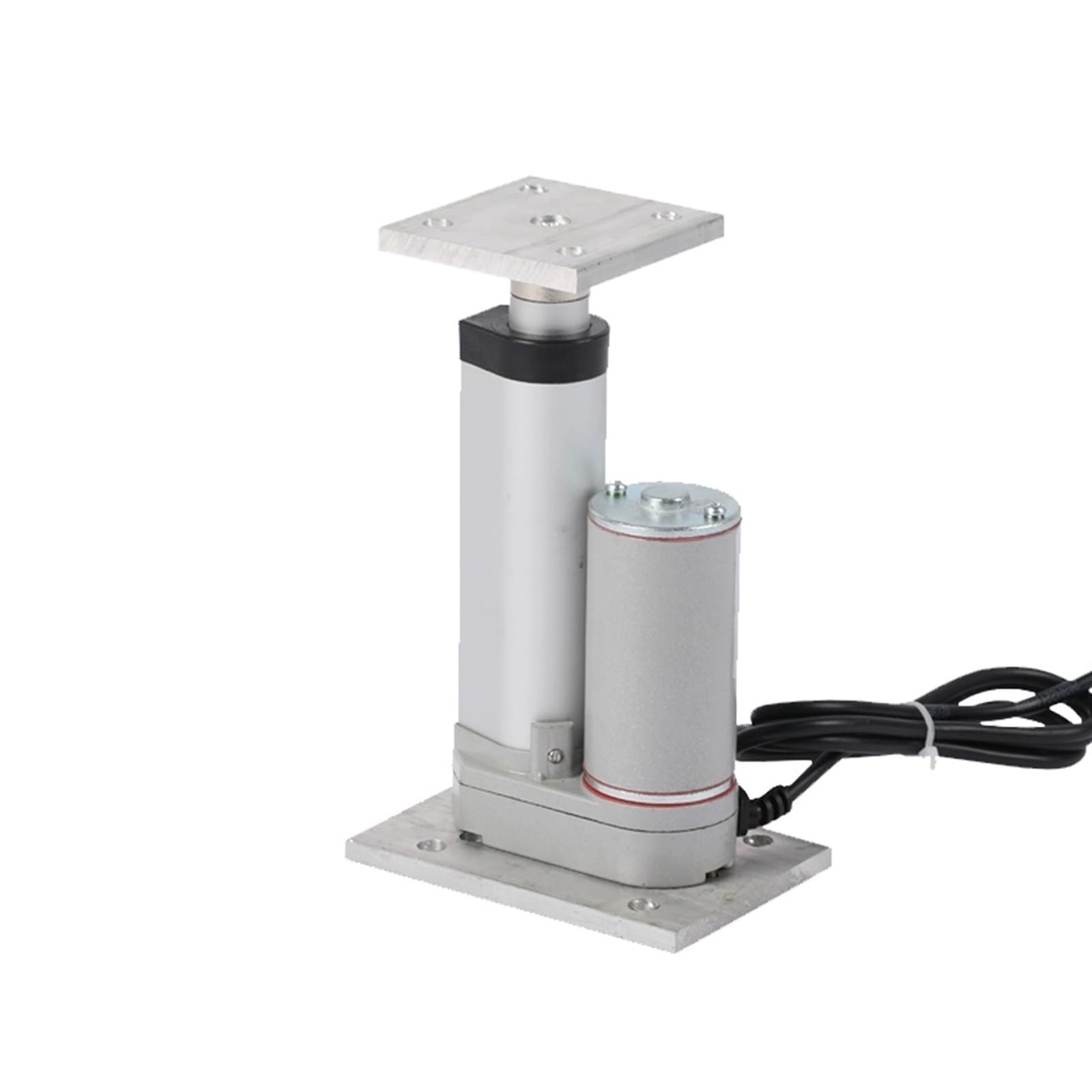 Actionneur Linéaire DC 12V/24V, 150N 15kg, Tige De Poussée À Base Plate, Course De 20 À 650mm, Vitesse De 65 Mm/s, Levage Électrique(Color:DC 12V,Size:Stroke 300MM)