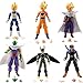 Dragon Ball Z 6x 5" Figures: Piccolo Cell Trunks Super Saiyan Goku Gohan Vegeta
