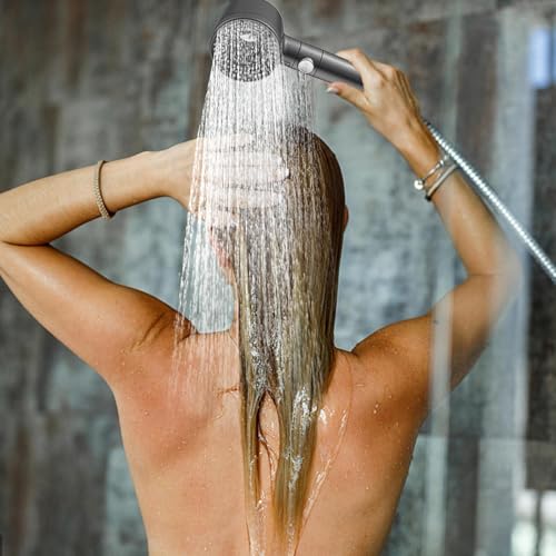 Filtre de pommeau de douche booster de salle de bain ajustable 5 modes pour hôtel - 3