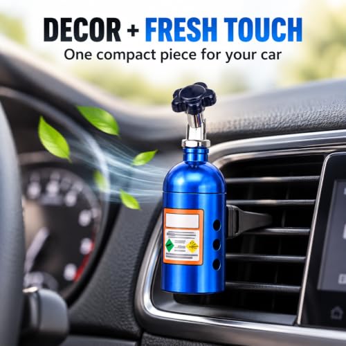 Image of YOURKARTS.COM Unique Noise Shape Car Air Freshener - Random Color Solid Dashboard Diffuser, Fun Scent Toy with Strong Aroma | creative dashboard design toy car accessories (Pack of 1)