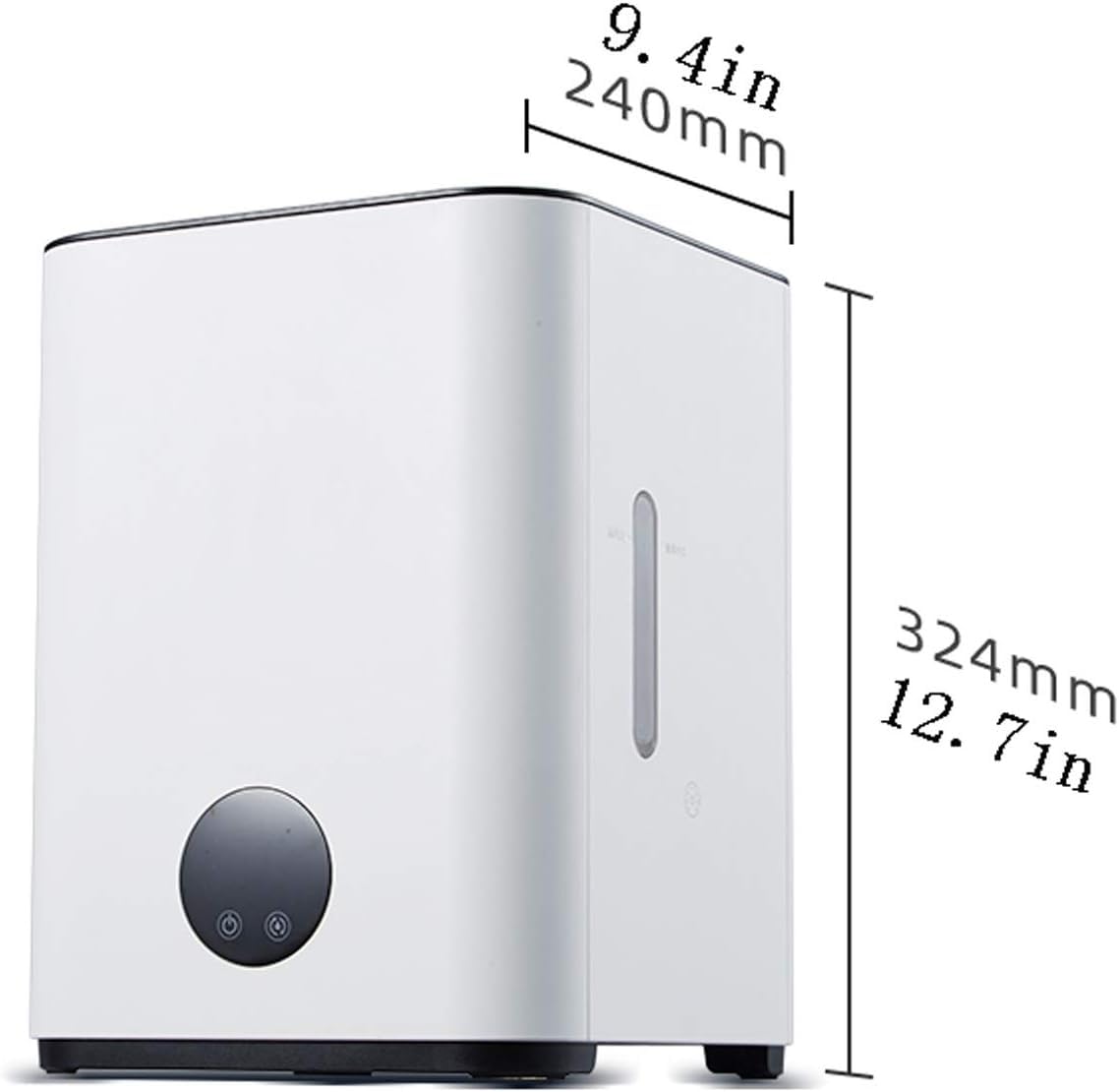 per Uso Domestico Umidificatori 3L Purificatore d'Aria Domestico Umidificatore Senza Nebbia Camera da Letto Muta Donne Incinte Umidificatore umidità Costante Intelligente