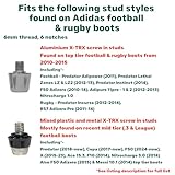 Grassroots Gear Stud replacement tool for Adidas studs with 6mm thread. Durable stud key with metal teeth compatible with Adidas Football & Rugby Boots inc Predator F50 Copa RS15 - Image 3