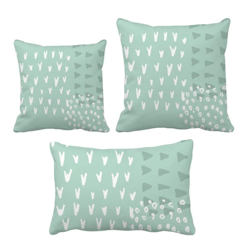 Coussin motif vert plante abstrait insérer pour déco canapé salon