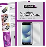 dipos I 2X Schutzfolie klar kompatibel mit Asus Zenfone 4 Max 5,2 Zoll ZC520KL Folie Bildschirmschutzfolie