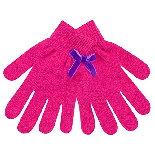 Disney Kids Winter Hat and Gloves Set Rapunzel Pink One Size3