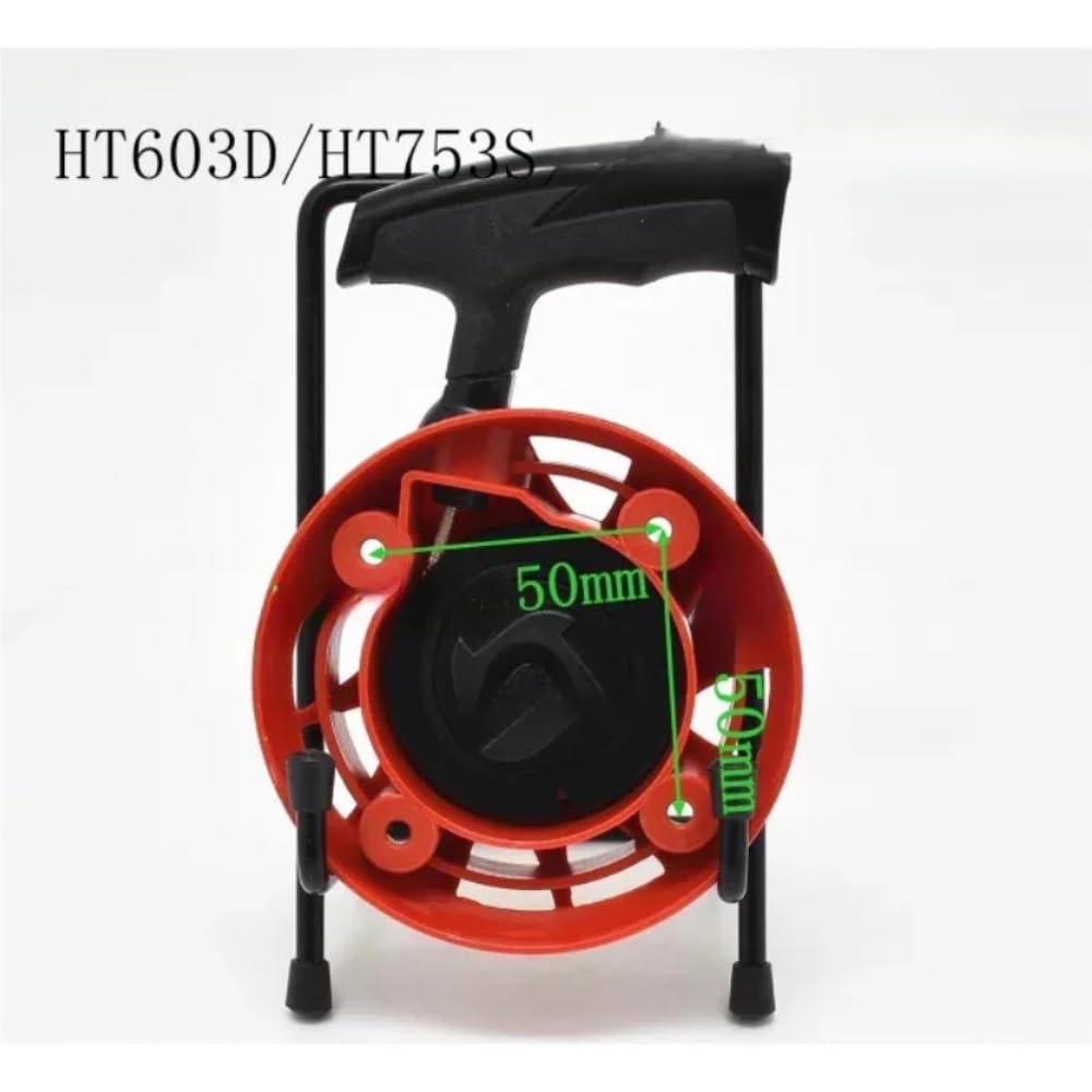 Placa de arranque for cortasetos, compatible con accesorios de maquinaria de jardín, HT603D753S(Green)