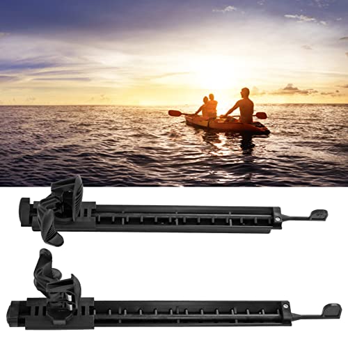 Voluxe Kayak Foot Rest, Black 21.3x2.3x4.7in Kayak Foot Braces Rudder Pedals for Fishing Boats for Sea Boats - Image 2