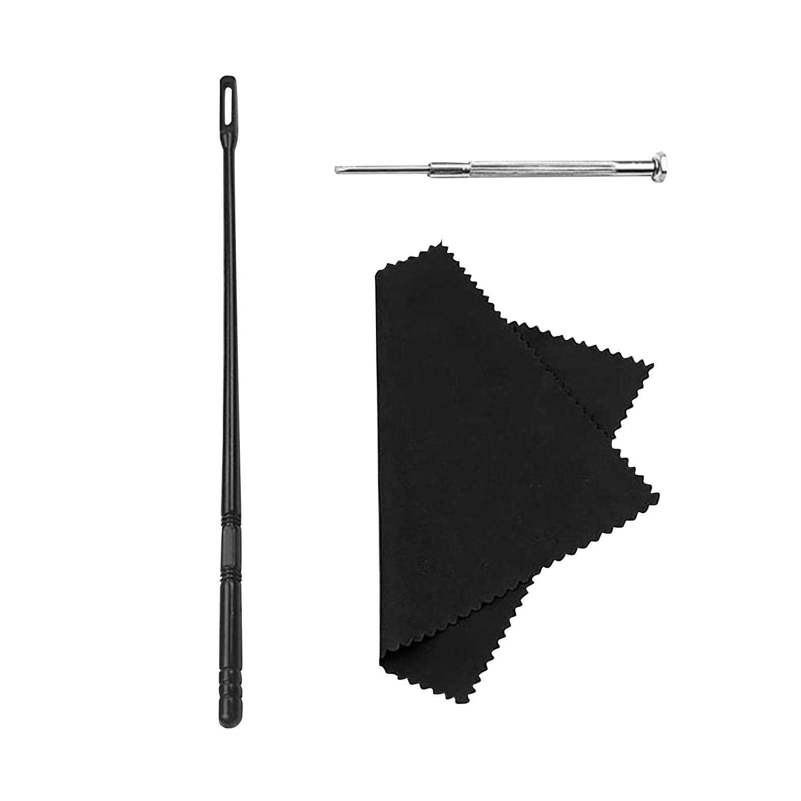 SECRET DESIRE Flute Cleaning Kit Cleaning Rod Stick Flute Polishing Cloth Trumpet Cleaner
