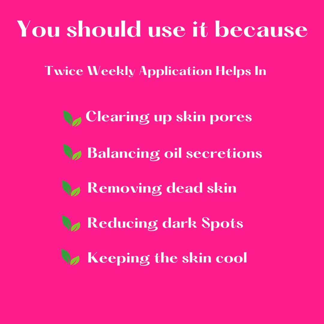 Abha Rose Petal Organic Vegan Facial Ubtan face pack powder with traditional ingredients for Natural Radiance and Even Skin Tone | Natural Ingredients For All Skin Type | 120 gm 1