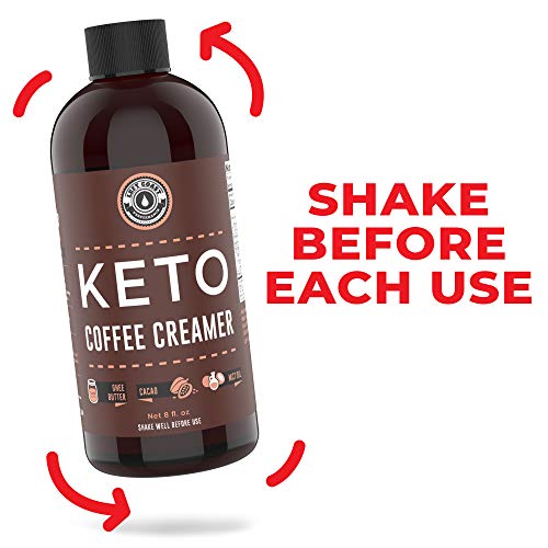 Keto Creamer with MCT Oil, Farm Fresh Ghee, Cocoa Butter, Coconut Oil 8oz. Unsweetened. Must Be Blended. Zero Carb Keto Coffee Creamer, Keto-friendly, Sugar Free - Thumbnail 7