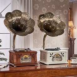 Tourne-disques rétro, Tourne-Disque rétro Gramophone Haut-Parleur Tourne-Disque Vinyle Antique Bluetooth USB Radio… - Les Beatles, Paul McCartney, John Lennon, RIngo Starr, George Harrison Tourne-disques rétro, Tourne-Disque rétro Gramophone Haut-Parleur Tourne-Disque Vinyle Antique Bluetooth USB Radio… – Image 5