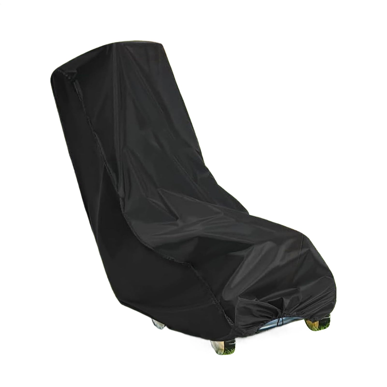Couverture de tondeuse anti-UV bâche renforcée avec cordon réglable pour abri de jardin et cour