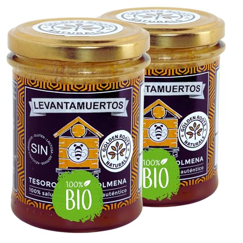 Levantamuertos Original Bio – Energizante Natural con Miel Cruda, Polen, Jalea Real y Própolis – Certificado Ecológico - Pack Ahorro