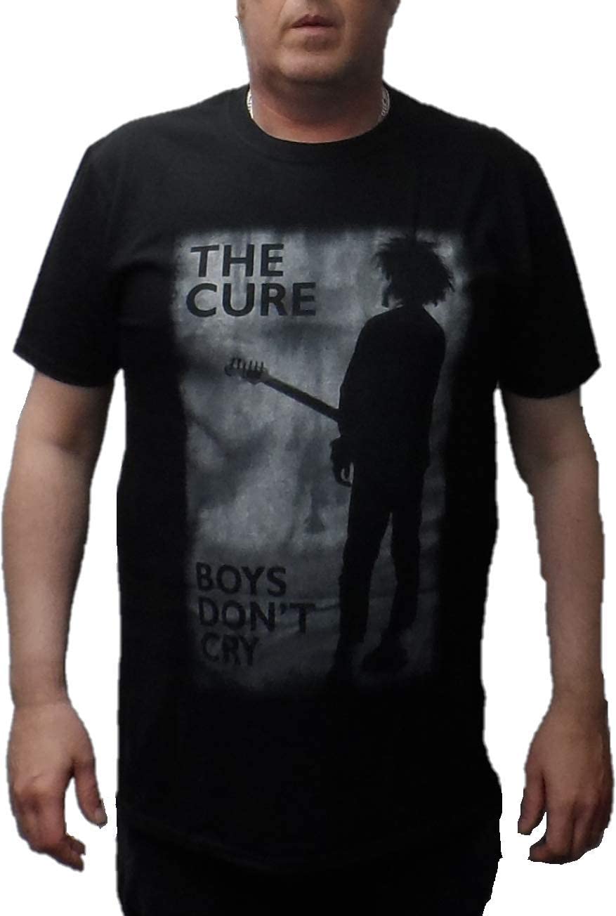 Mazeys Men's Boys Don't Cry Official The Cure T Shirts (Small, )